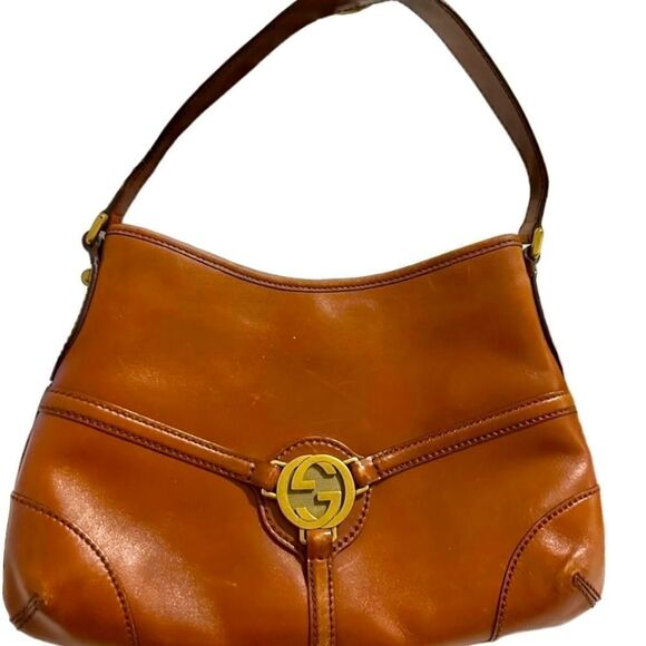 Gucci  Brown leather reins bag - Picture 4 of 16